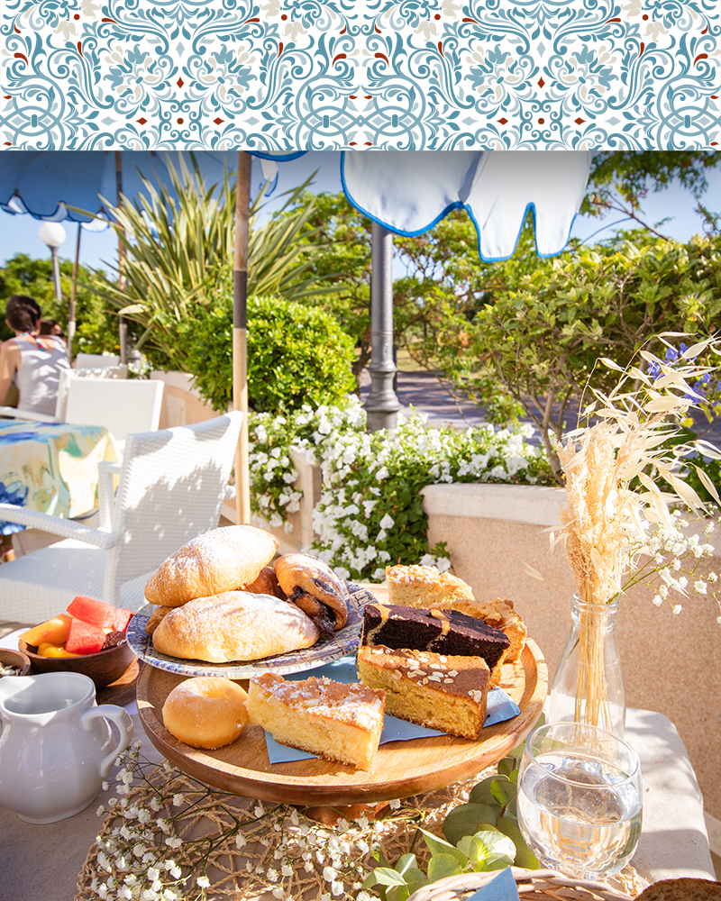 colazione in terrazza