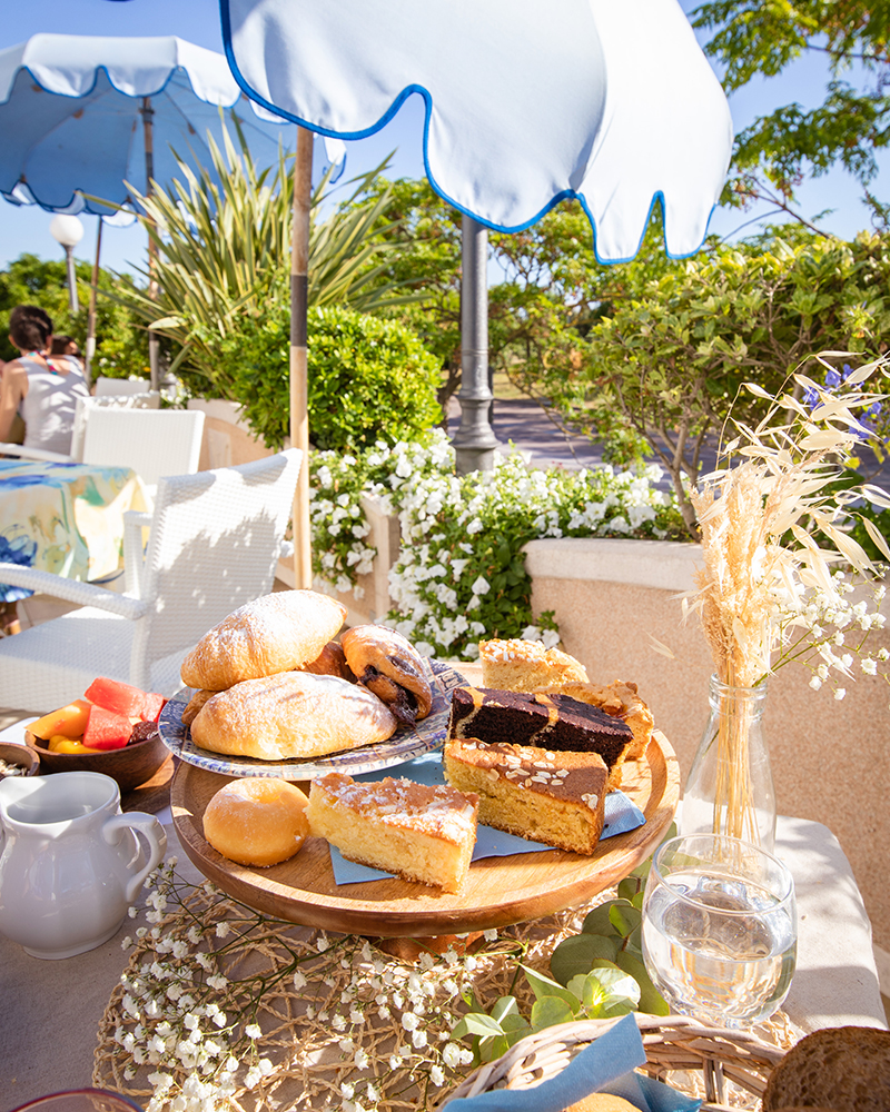 colazione in terrazza